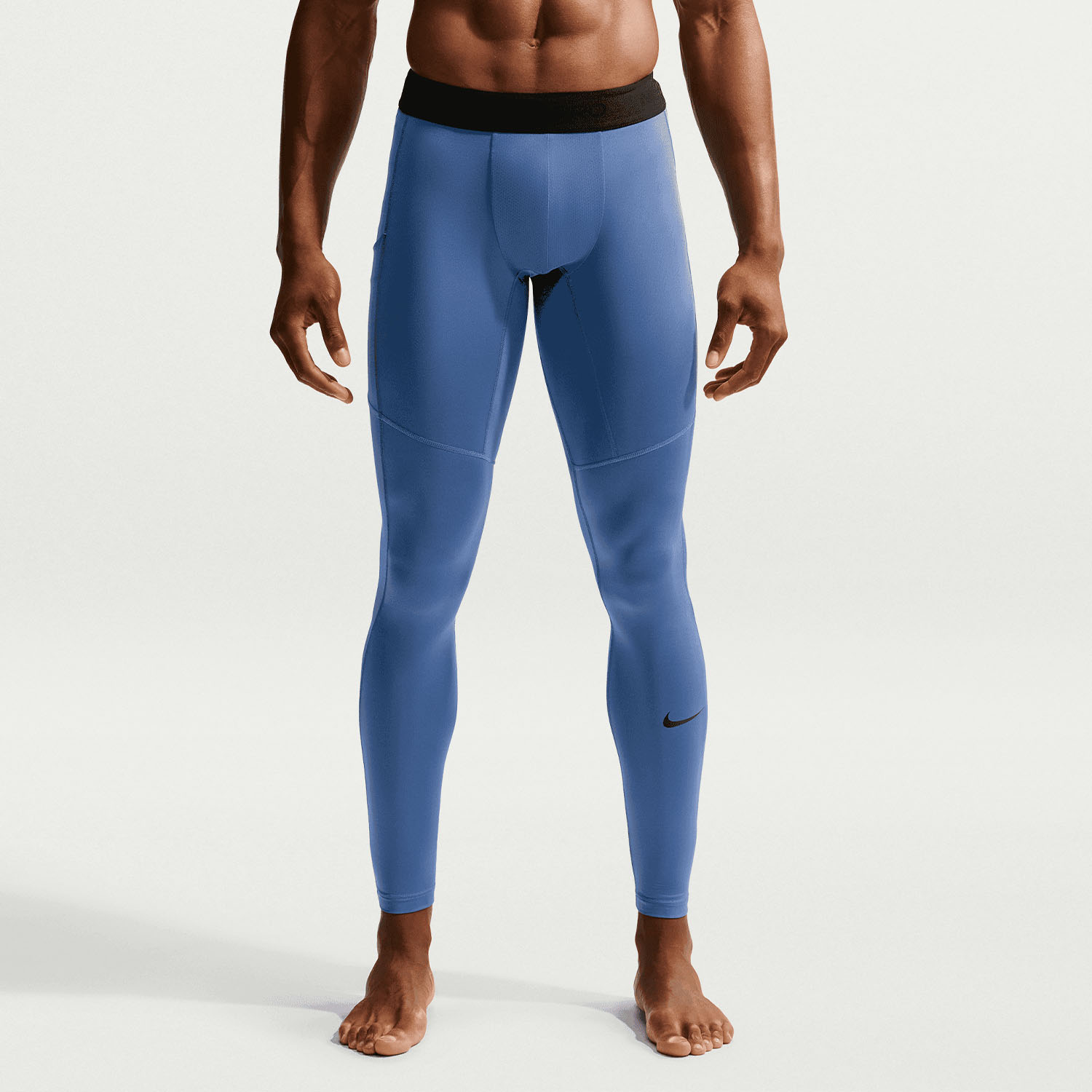 Nike Dri-FIT Pro Mallas - Indigo Storm/Black