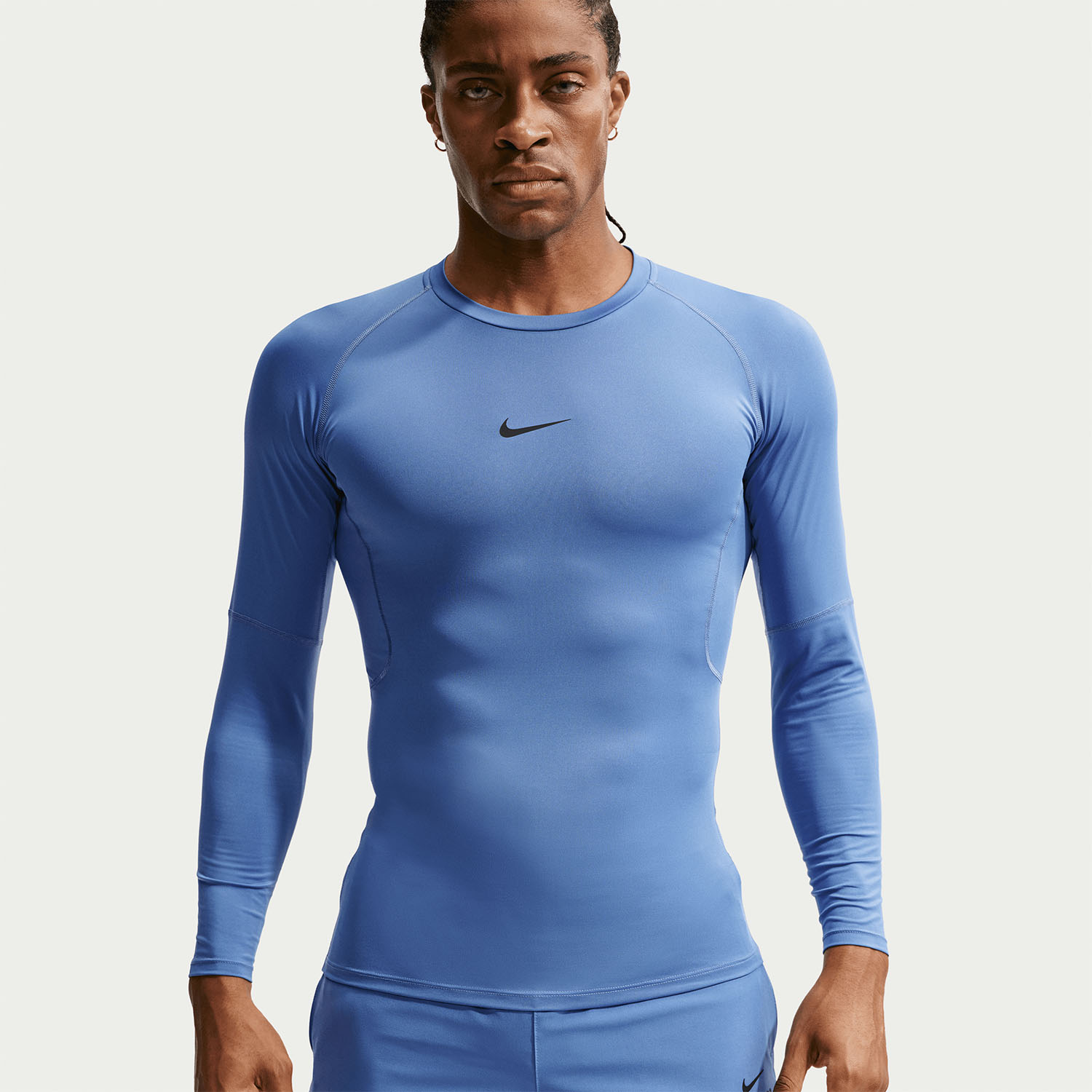Nike Dri-FIT Pro Camisa - Indigo Storm/Black