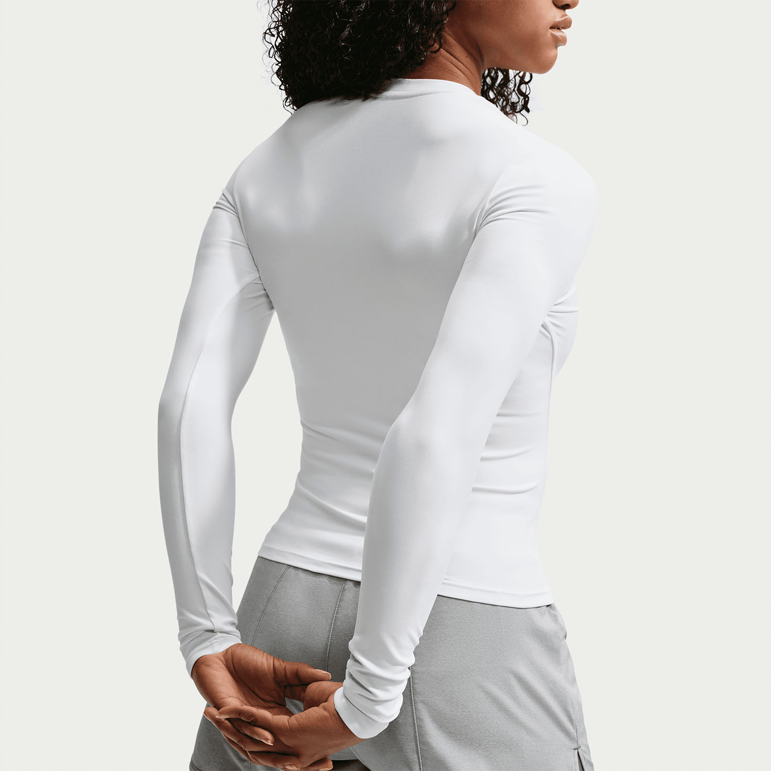 Nike One Dri-FIT Shirt - White/Black