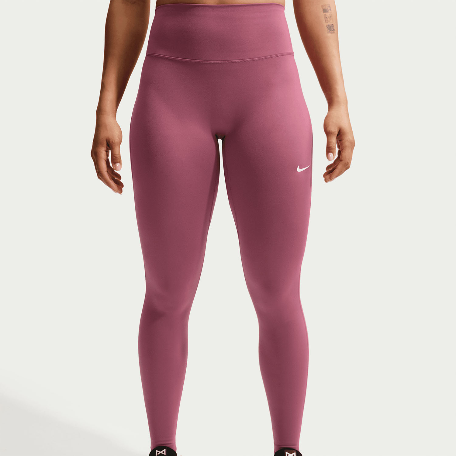 Nike One Dri-FIT Tights - Pink Smoke/White
