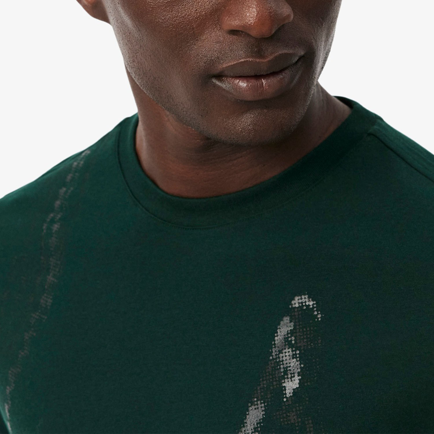 Lacoste X Daniil Medvedev Graphic T-Shirt - Vert