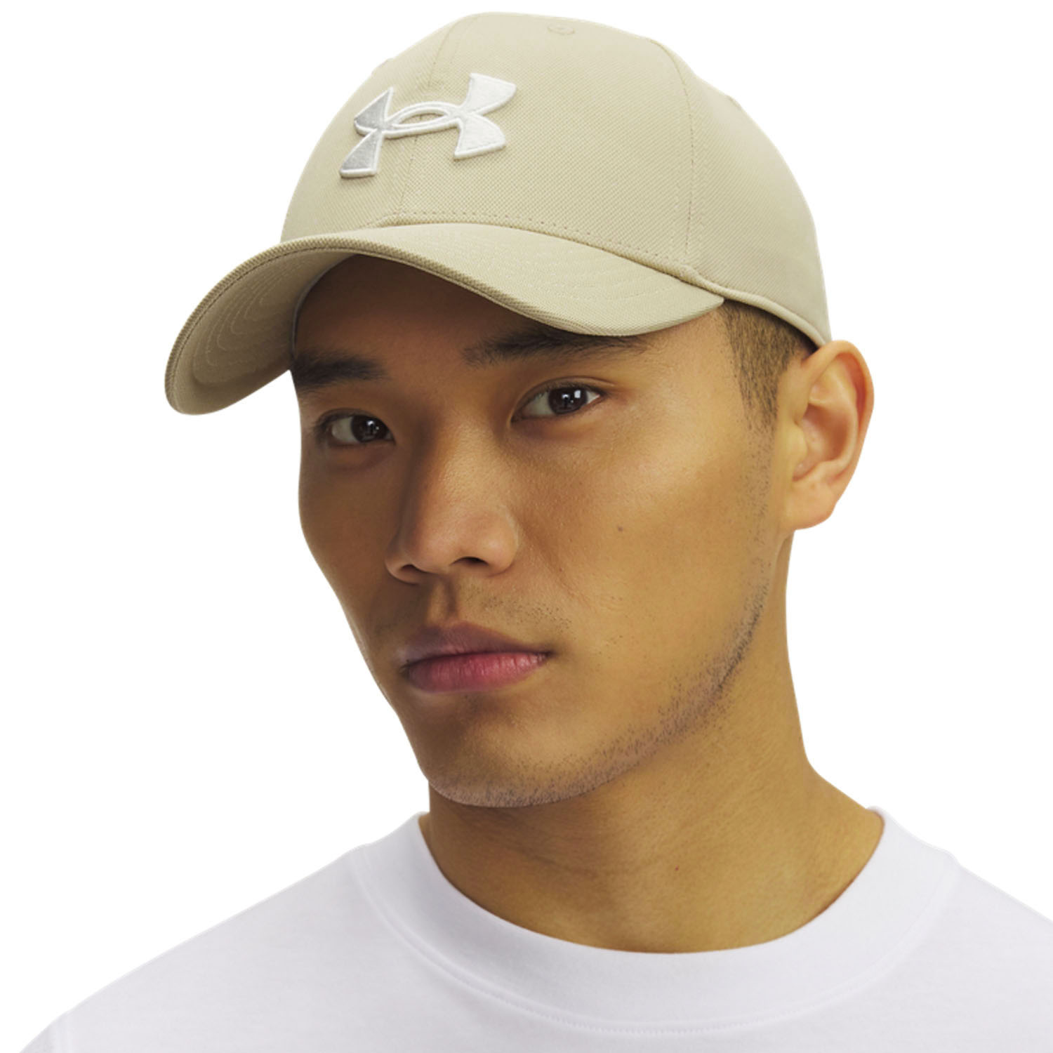 Under Armour Blitzing Gorra - City Khaki/White Quartz