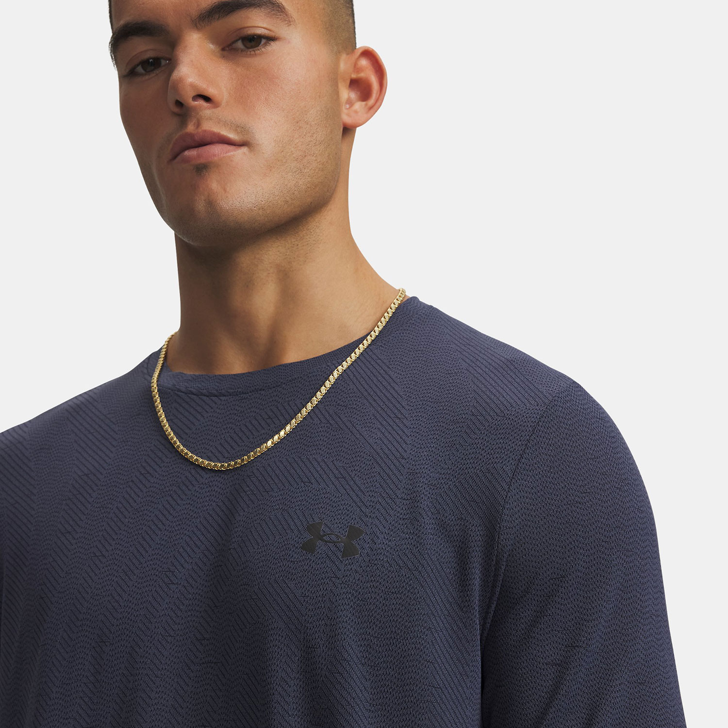 Under Armour Vanish Seamless T-Shirt - Downpour Gray/Ultimate Black