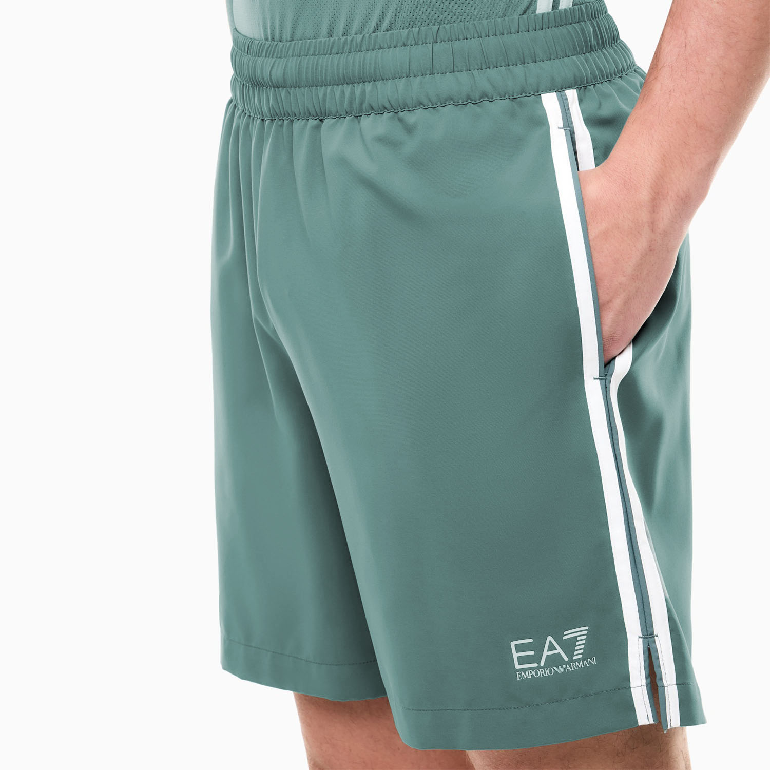 EA7 Pro VENTUS7 7in Shorts - Silver Pine
