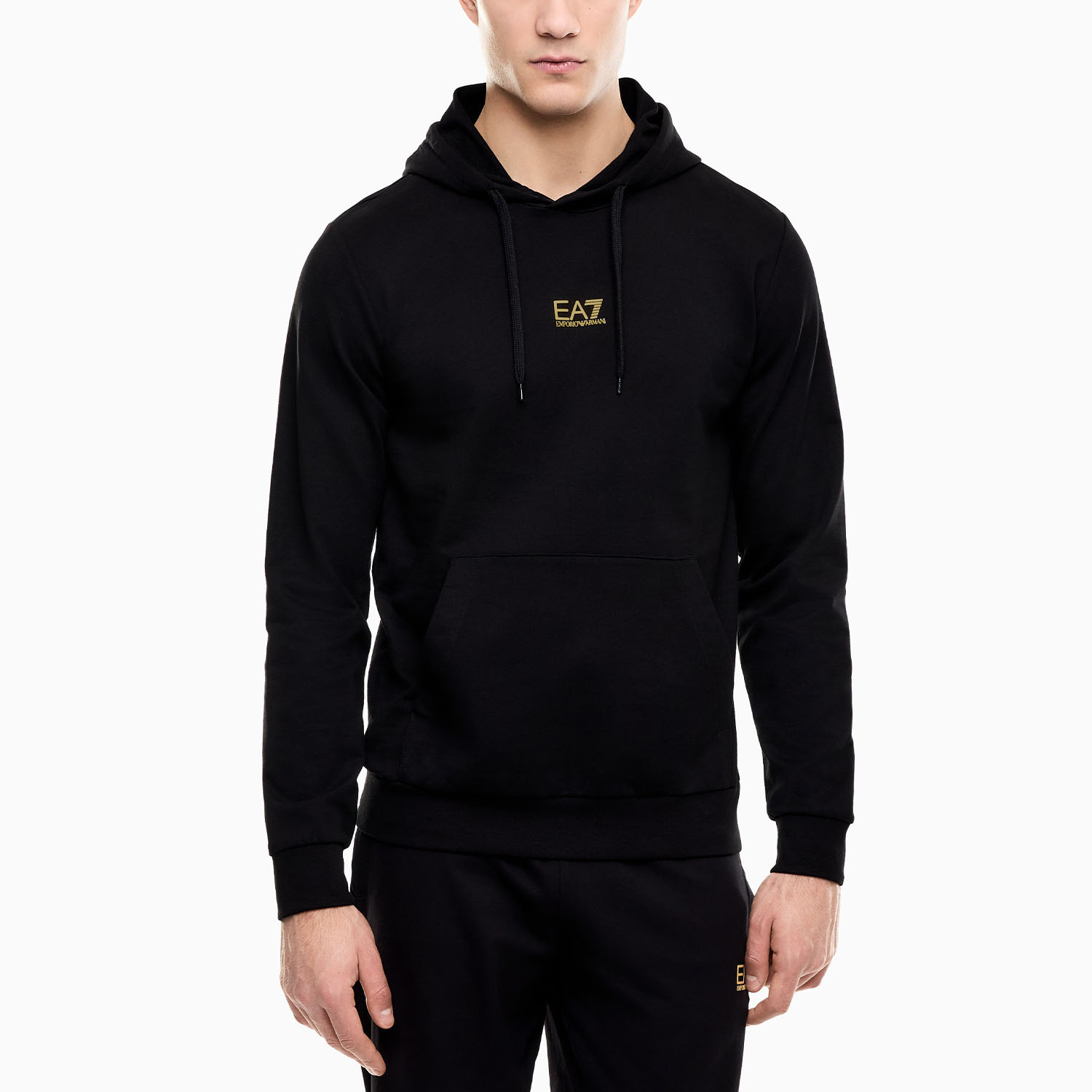 EA7 Core Identity Pro Hoodie - Black