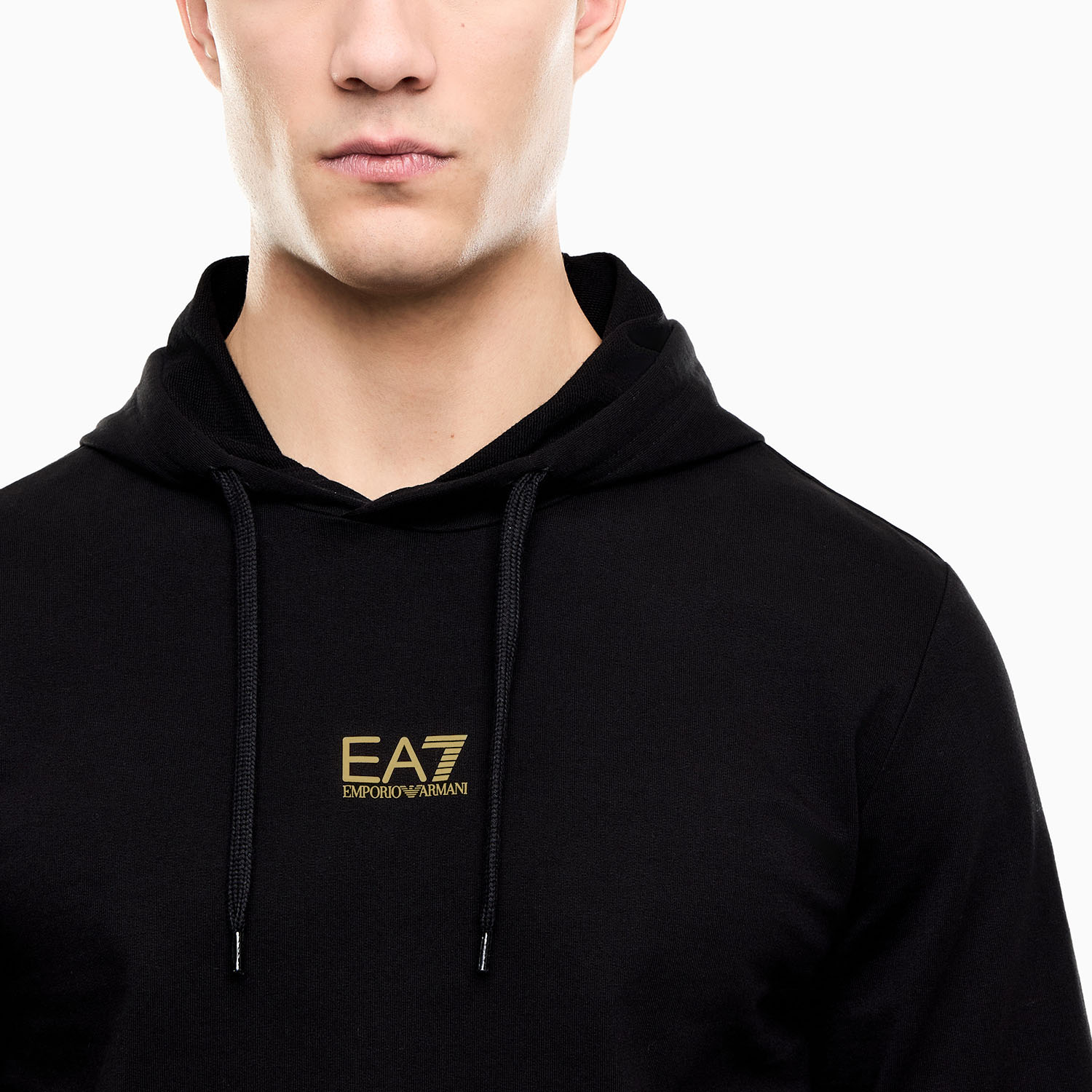 EA7 Core Identity Pro Hoodie - Black