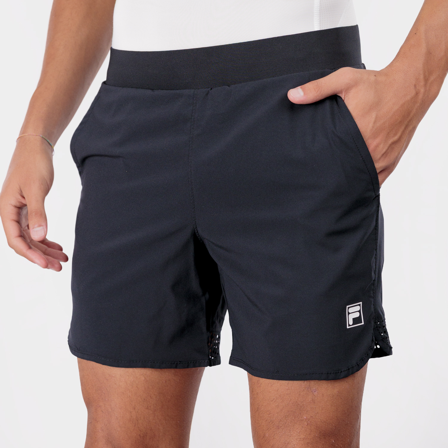 Fila Jeremy 6in Shorts - Black/Grey