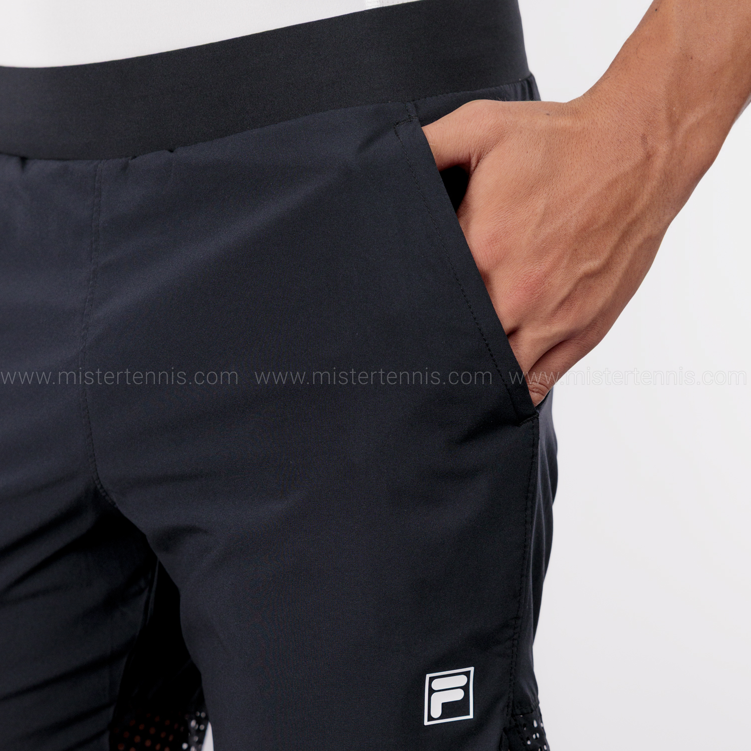 Fila Jeremy 6in Shorts - Black/Grey