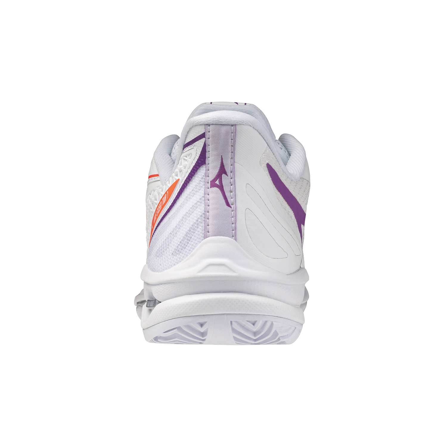 Mizuno Wave Exceed Tour 7 Clay - White/Dahlia/Lava Orange