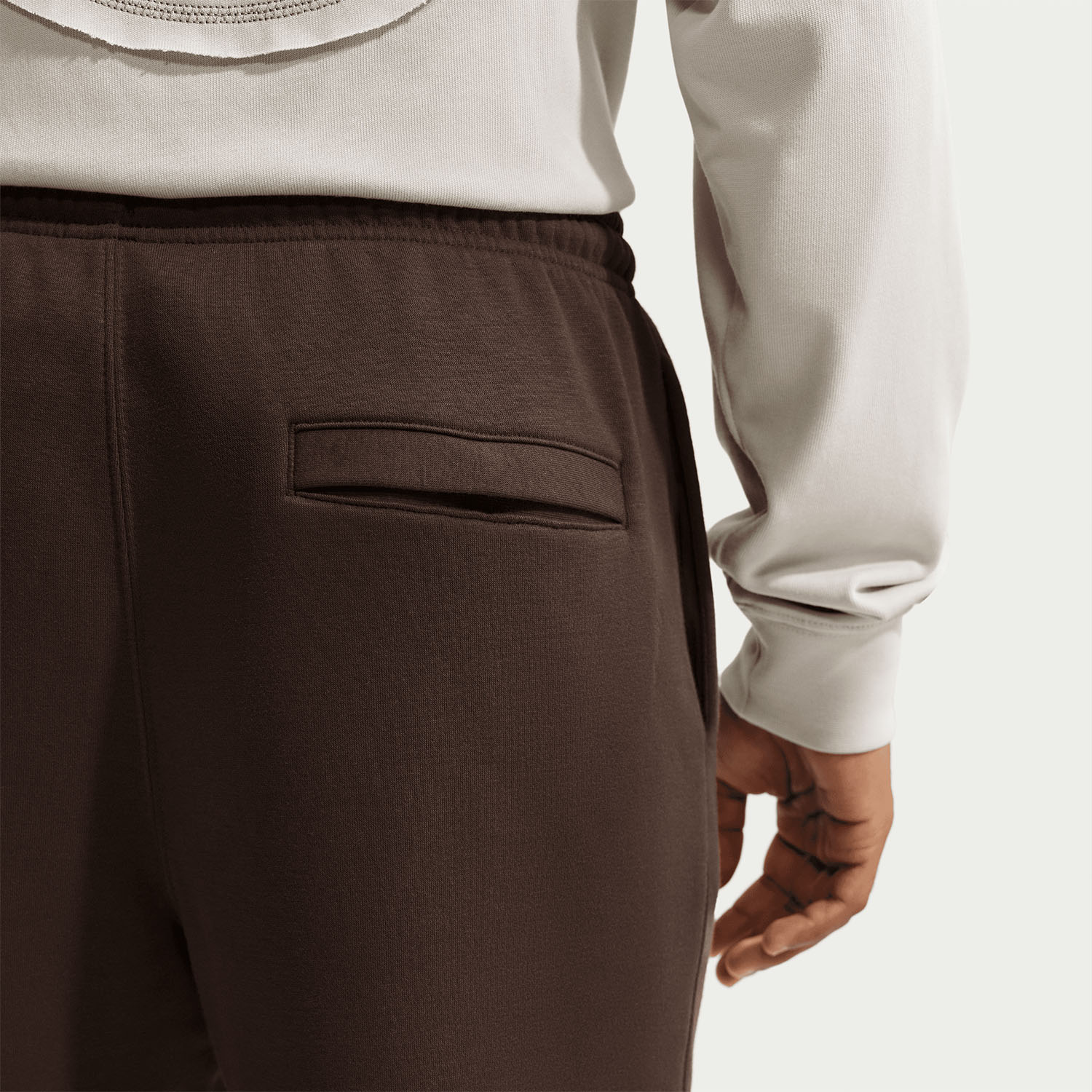 Nike Club Pantaloni - Baroque Brown/White