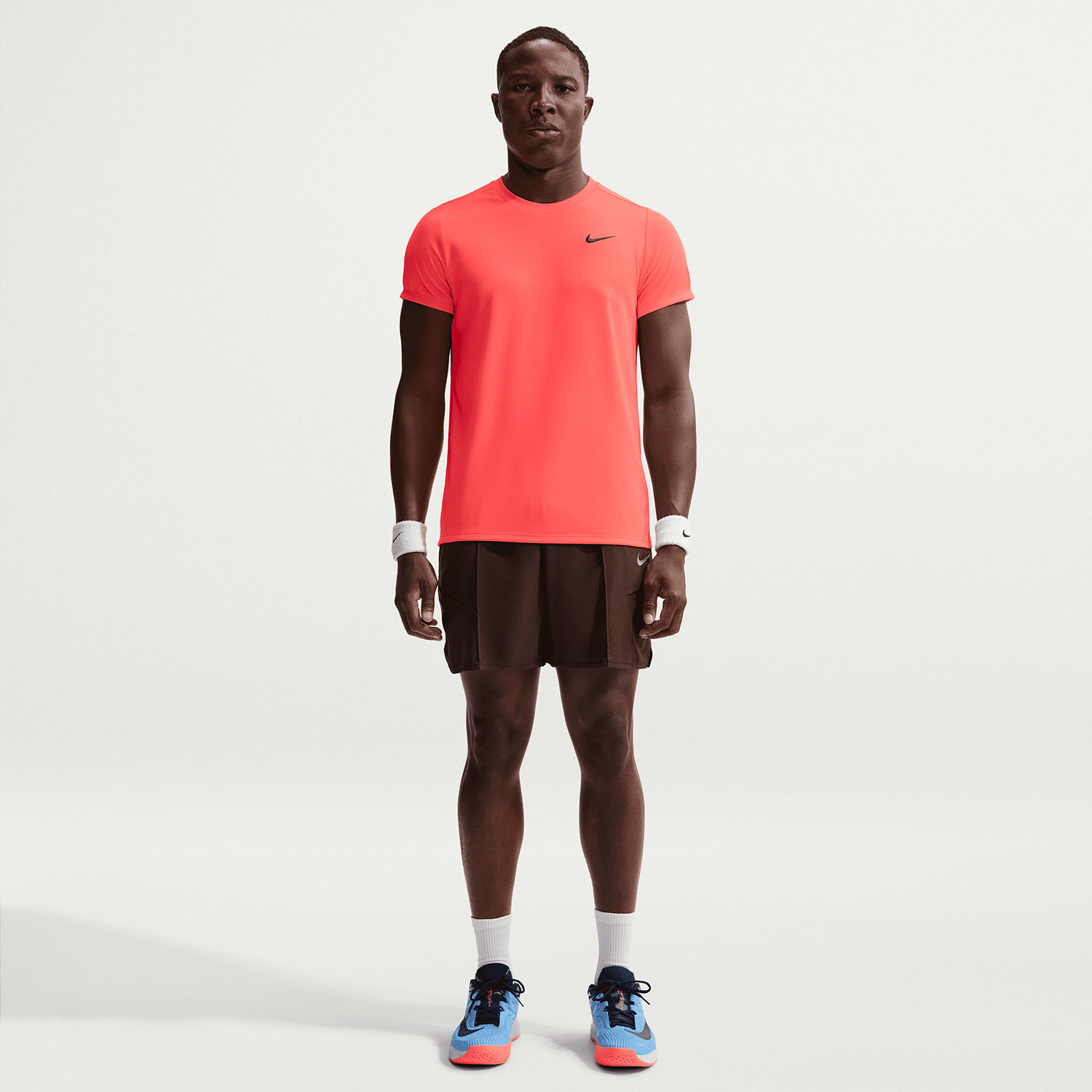 Nike Court Victory T-Shirt - Bright Crimson/Black