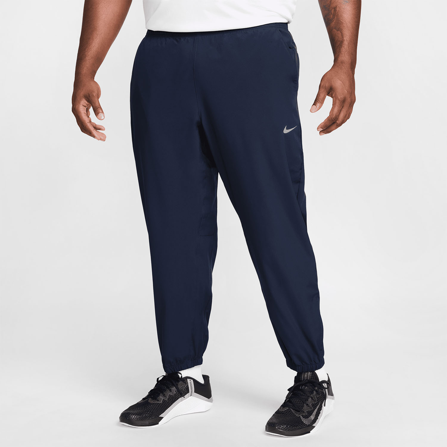 Nike Dri-FIT Form Pantaloni - Obsidian/Black/Reflective Silver