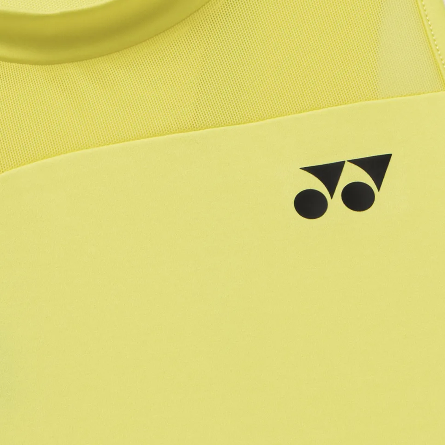 Yonex Tournament New York Top - Pale Yellow
