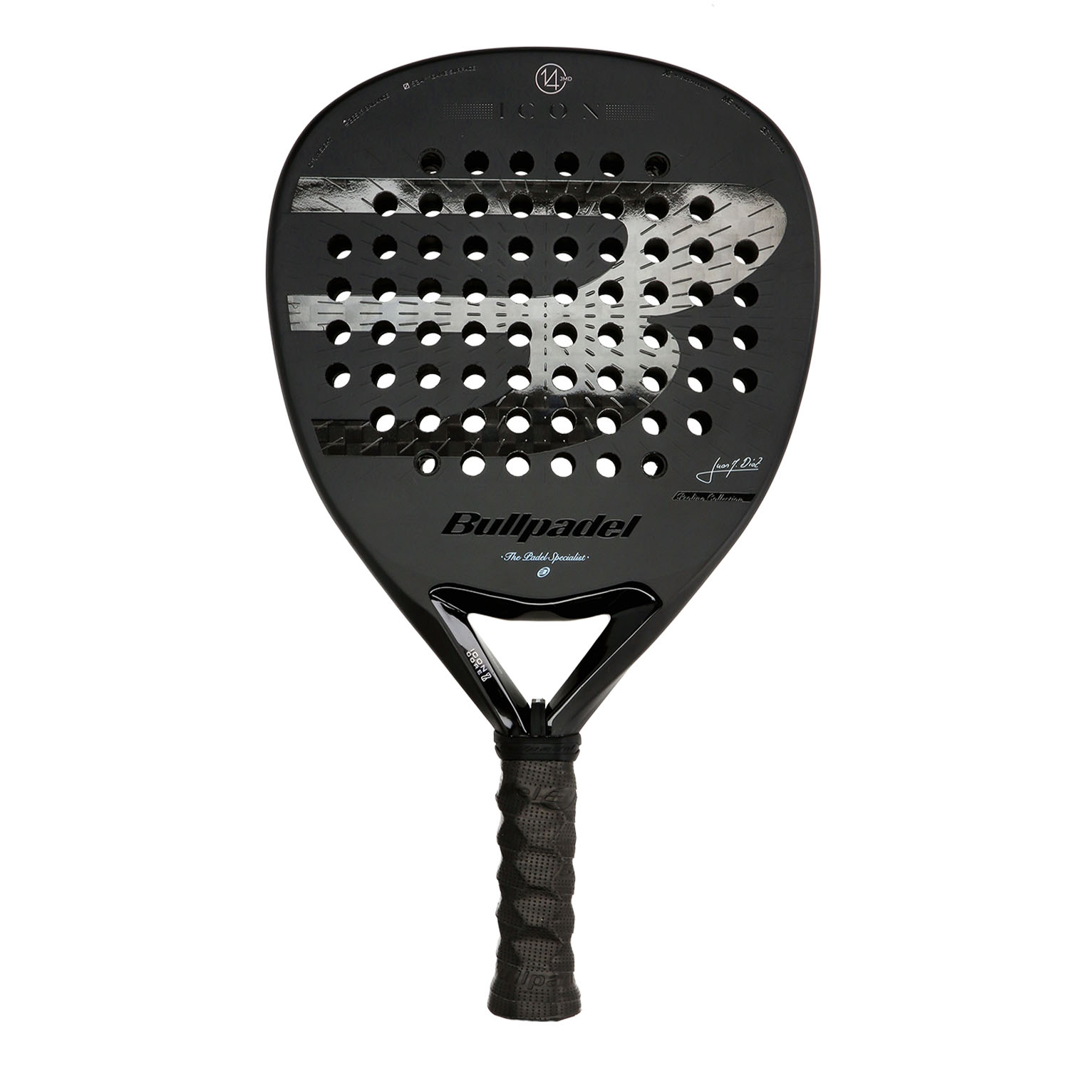 Bullpadel Icon 2027 Padel Racket - Black
