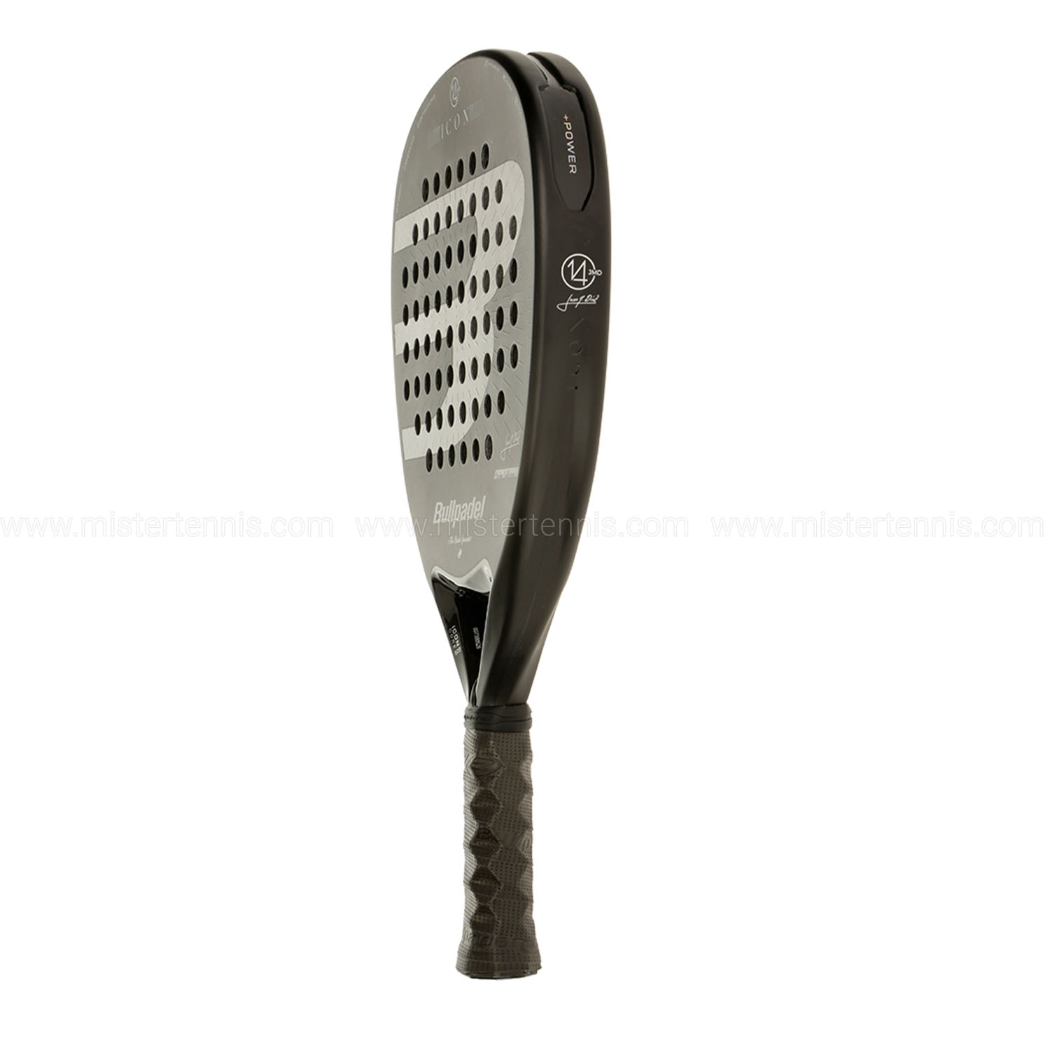 Bullpadel Icon 2027 Padel Racket - Black