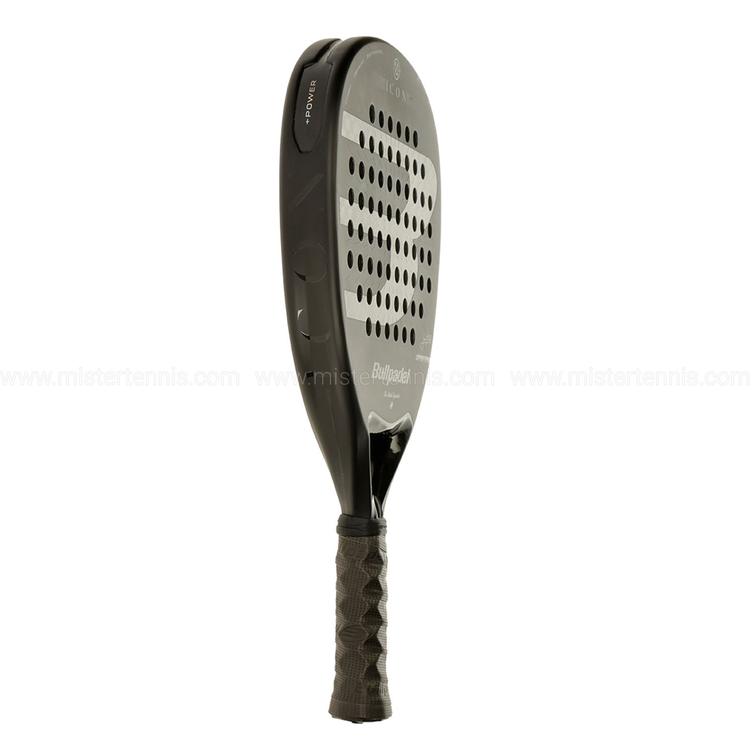 Bullpadel Icon 2027 Padel Racket - Black