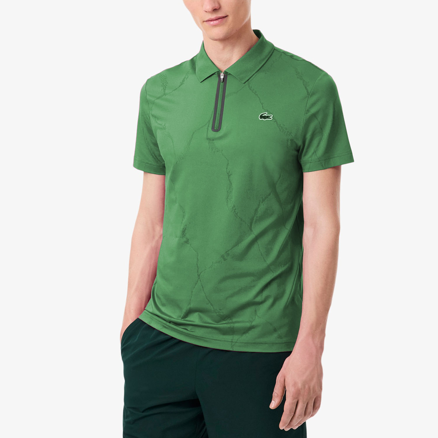 Lacoste Crocodile Polo - Vert