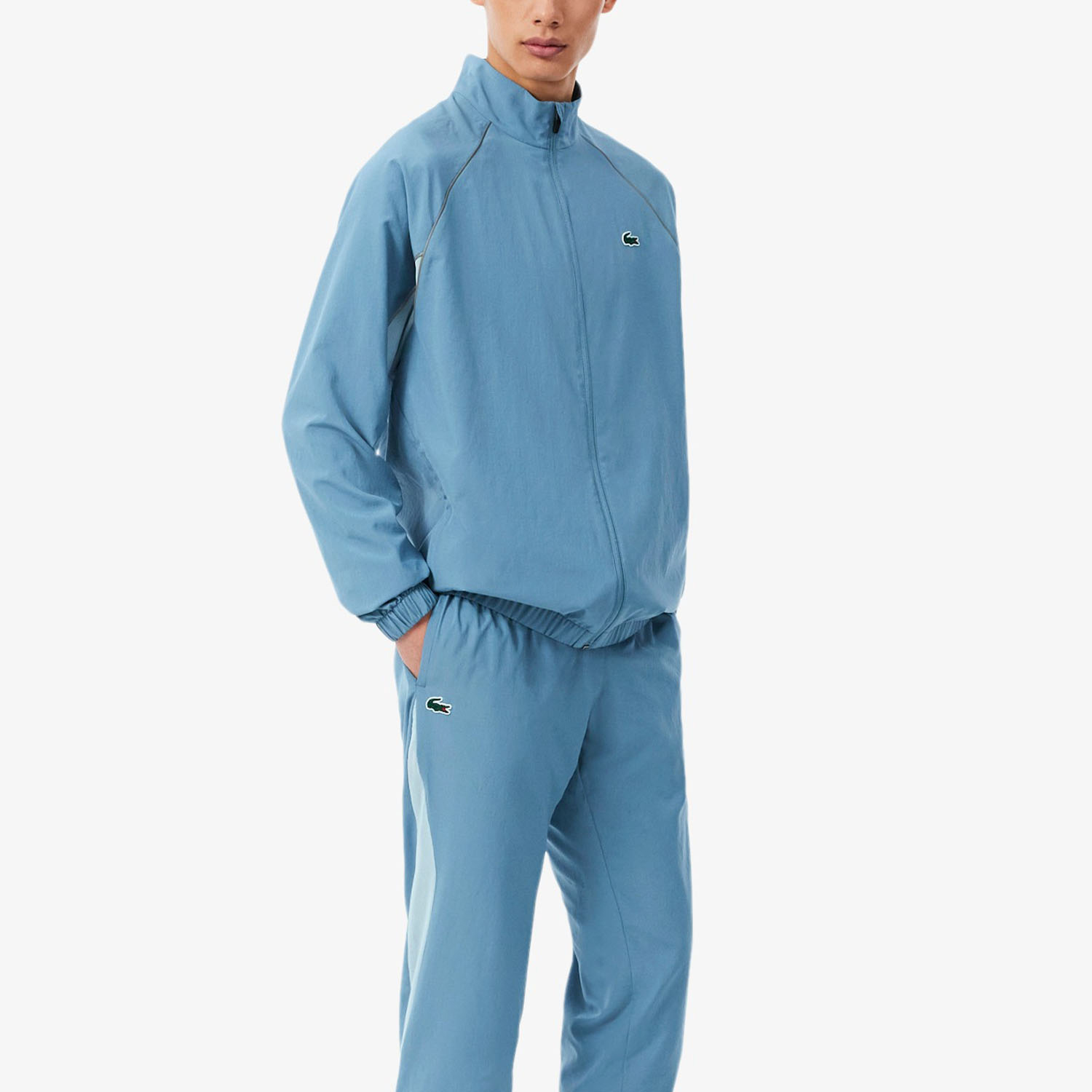 Lacoste Reflective Accent Chándal - Bleu/Bleu Clair