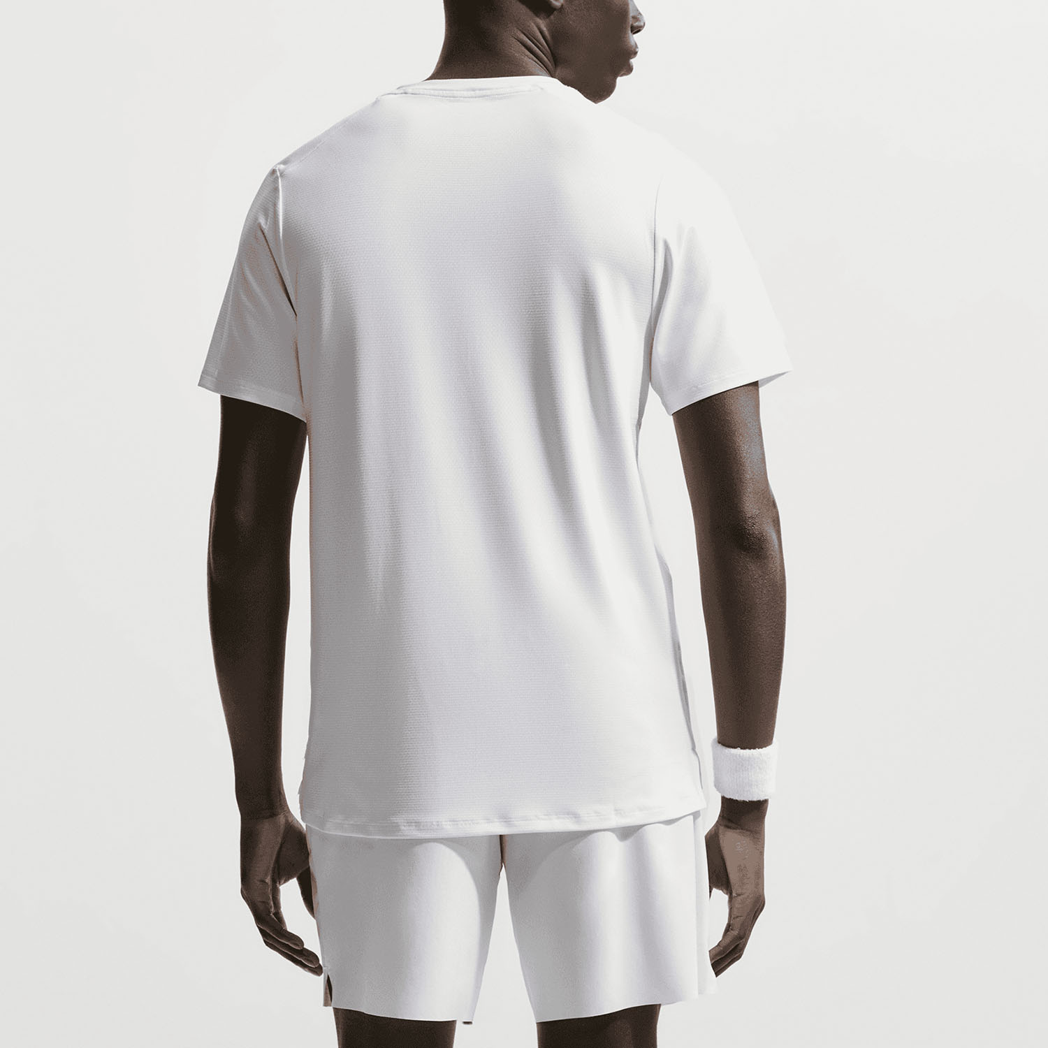 Nike Court Advantage Dri-FIT Men's Padel T-Shirt - White/Black