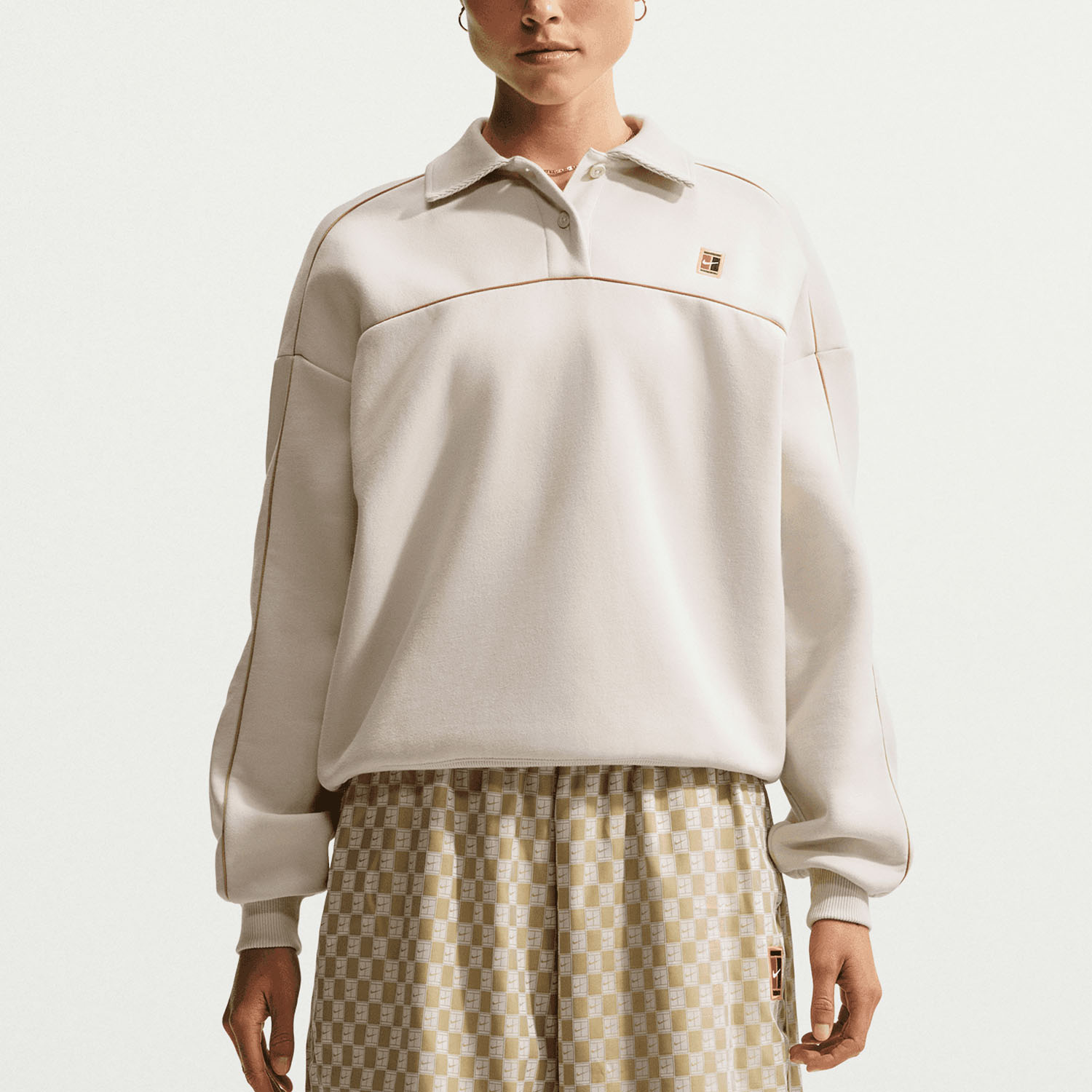 Nike Court Pro Sweatshirt - Light Orewood Brown