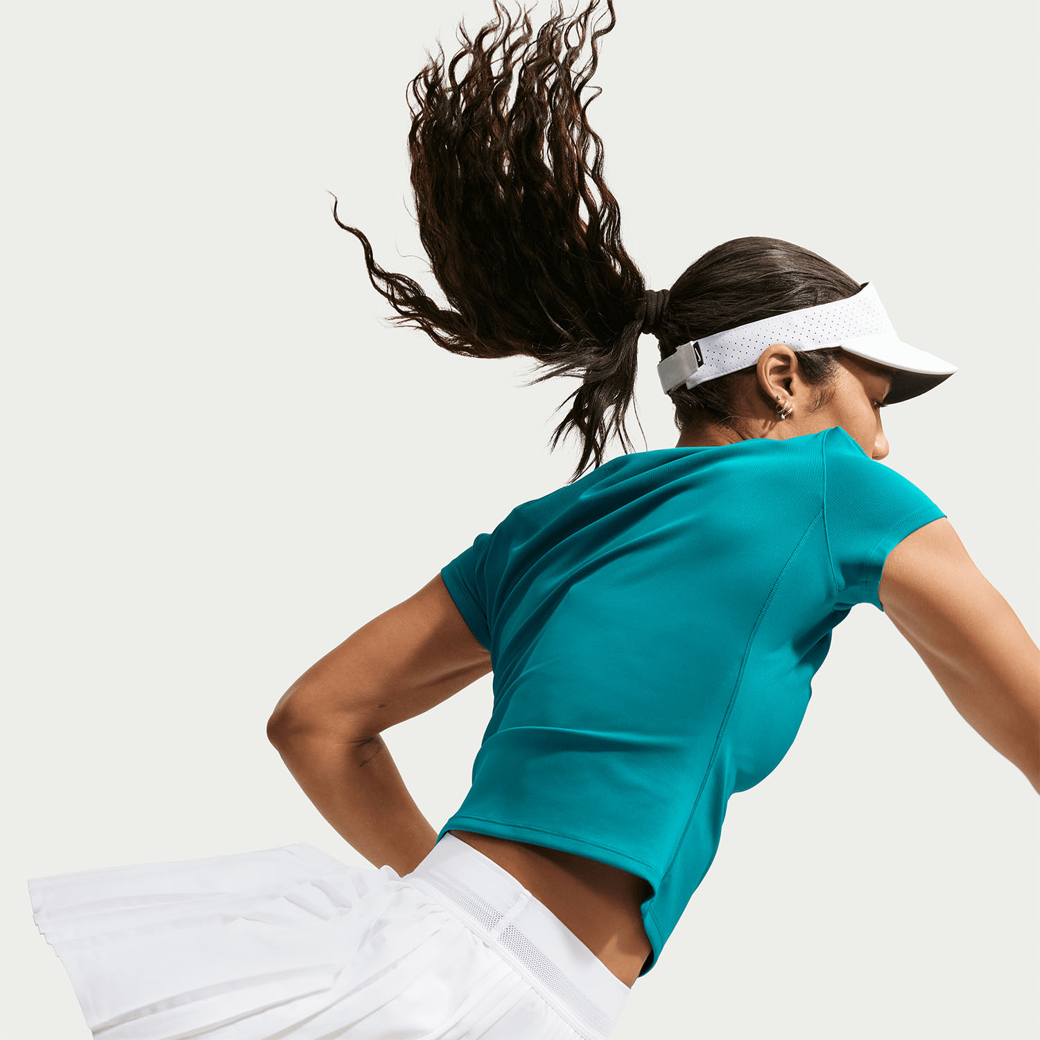 Nike Court Dri-FIT Advantage Pro T-Shirt - Bright Spruce/White