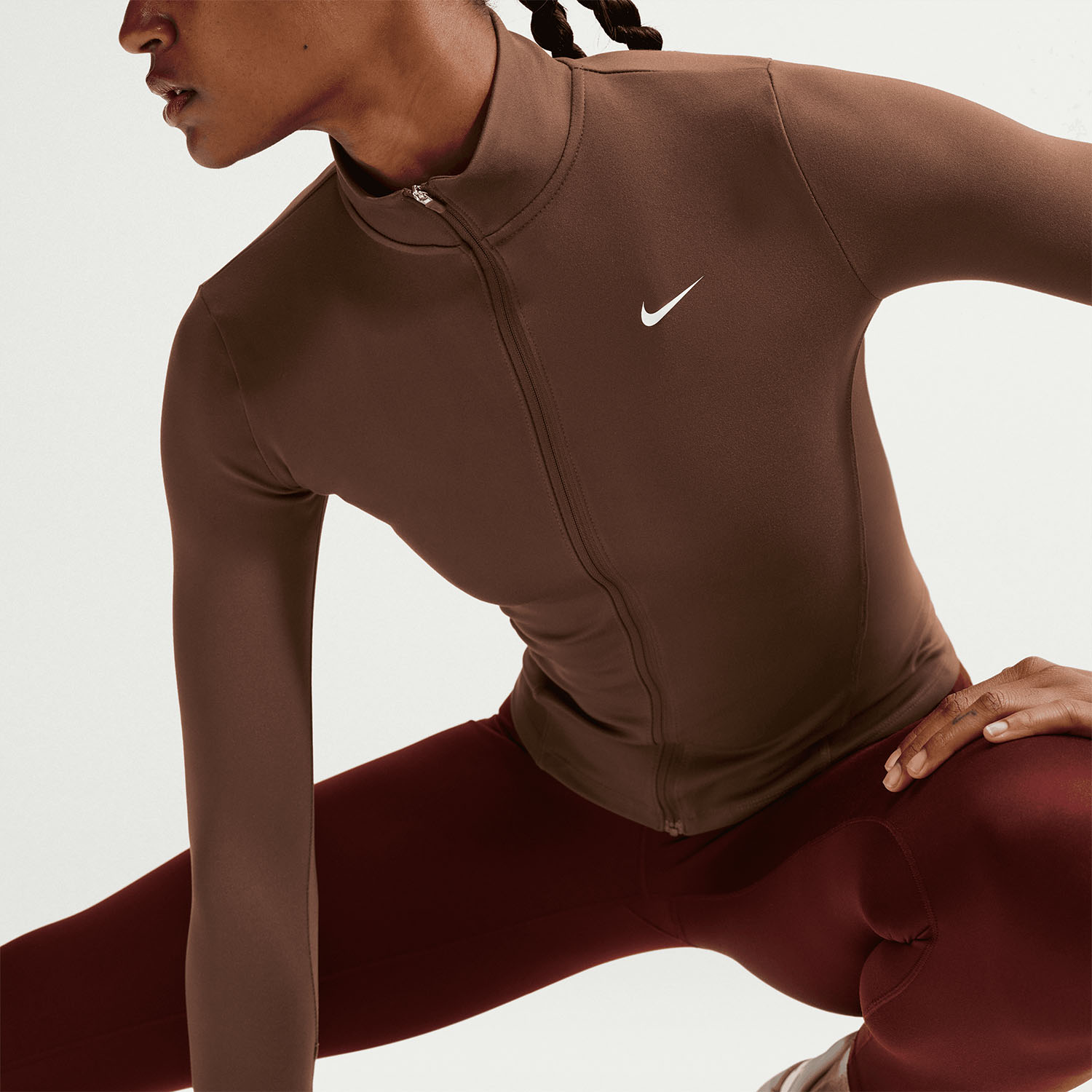 Nike One Jacket - Cacao Wow/White