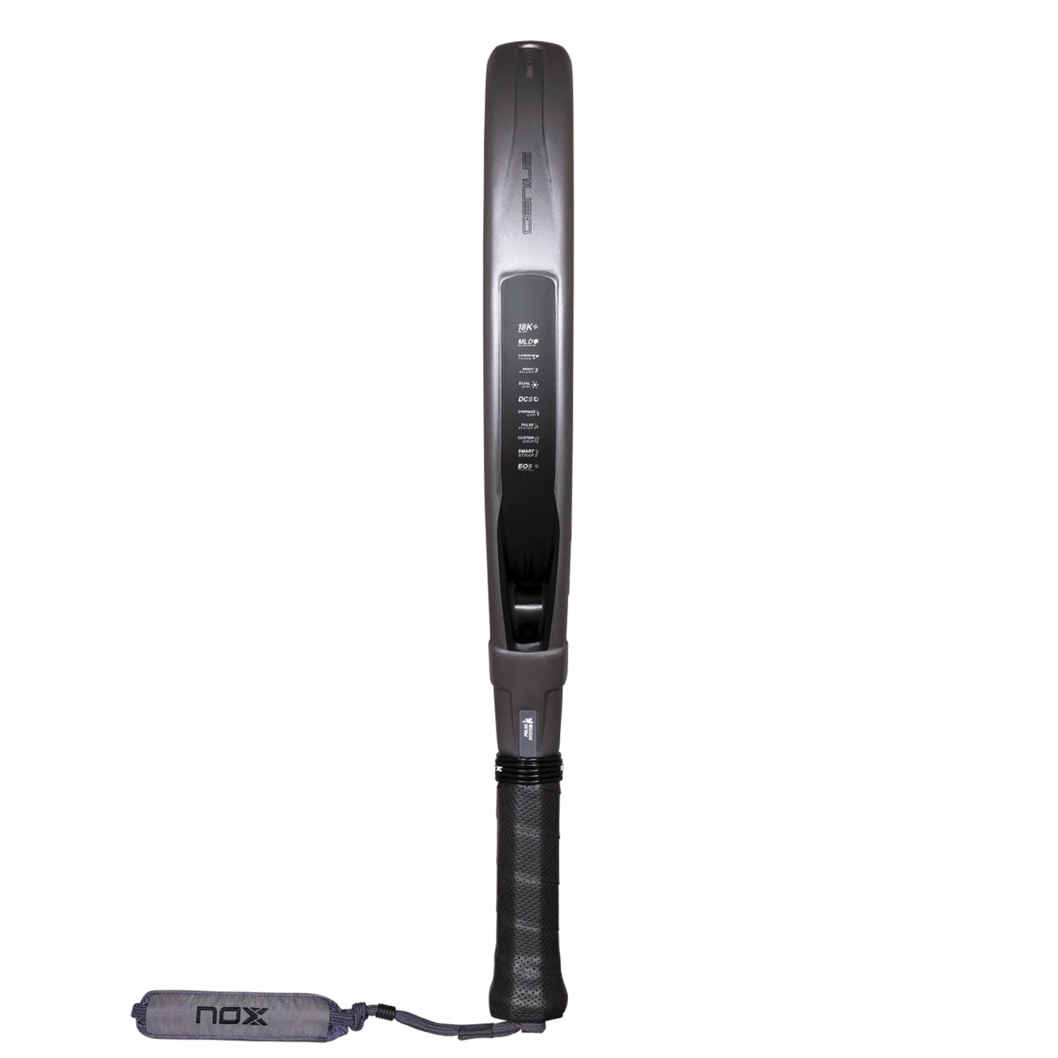 NOX AT10 Genius 18K Alum 2027 Padel - Silver/Black