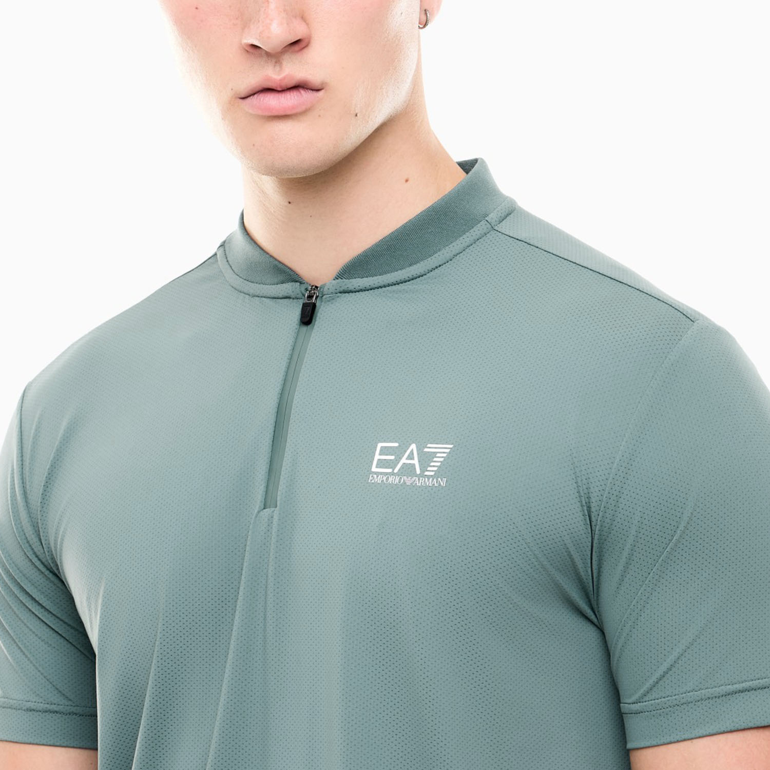 EA7 Pro Classic Polo - Silver Pine