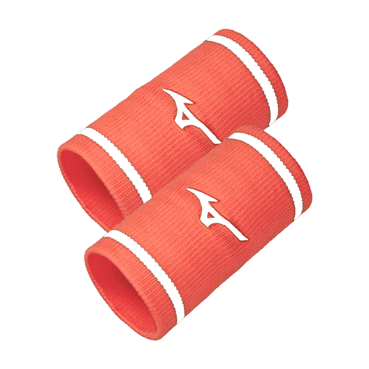 Mizuno Logo Polsini Lunghi - Lava Orange