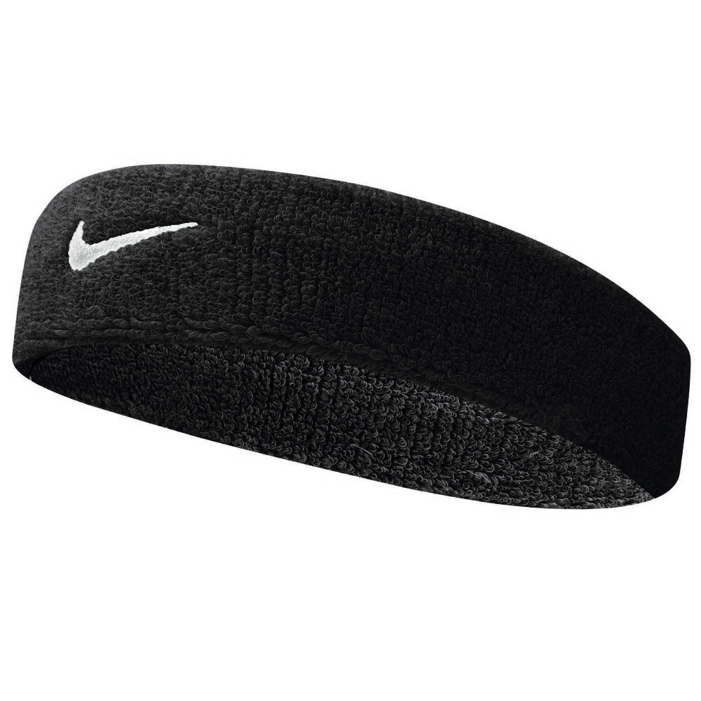 Nike Swoosh Headband - Black/White