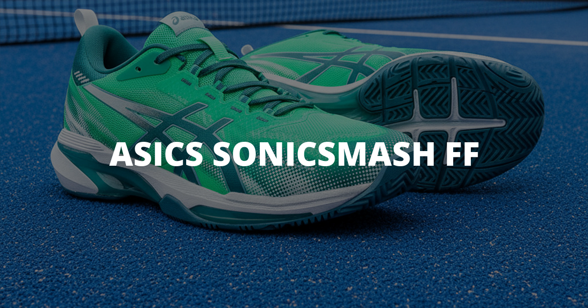 ASICS SONICSMASH FFFor those who love speed on the padel court