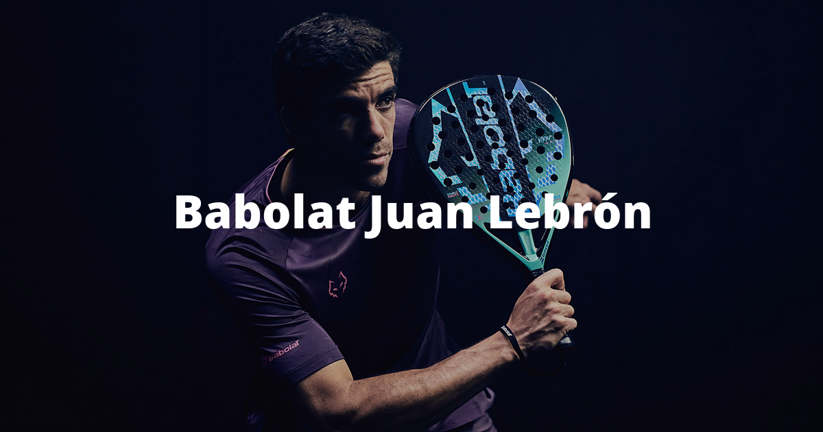Babolat Juan LebrónA recognizable signature, from the racket to the last detail