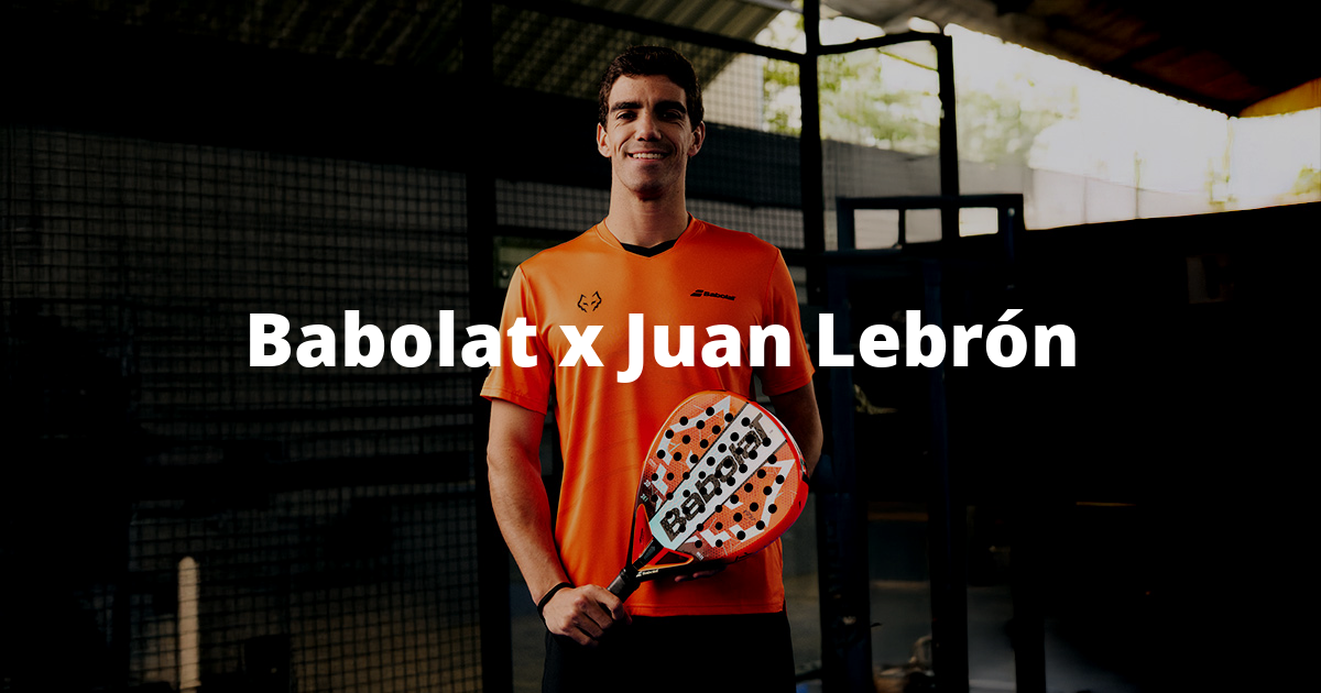 Babolat x Juan Lebrón Potencia, estilo e innovación firmados por “el Lobo”