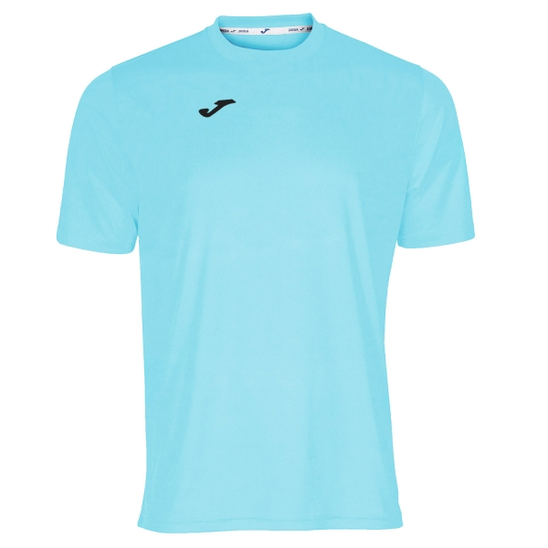 Polo y Camiseta Padel Niño Joma Combi Camiseta Nino  Light Blue/Black 100052.350