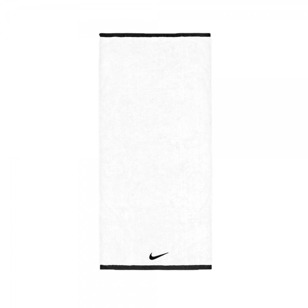 Asciugamano Nike Medium Fundamental Asciugamano  White/Black N.ET.17.101.MD