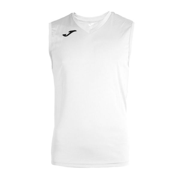 Camiseta Padel Hombre Joma Combi Top  White/Black 100436.200