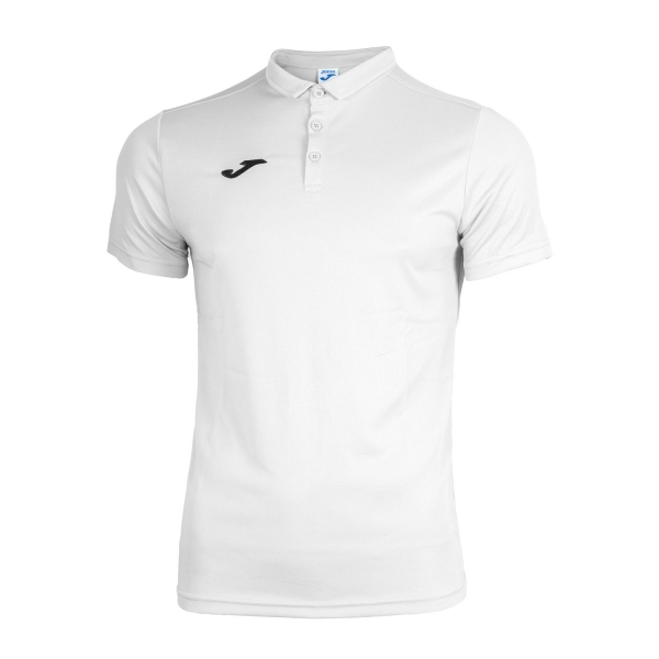 Polo Padel Hombre Joma Hobby Polo  White 100437.200