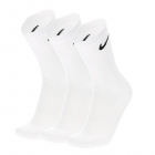 Nike Everyday Lightweight Crew x 3 Calze - White Nike Everyday Lightweight Crew x 3 Calze - White