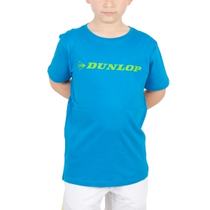  Dunlop Dunlop Essentials Crew Camiseta Nino  Light Blue/Green  Light Blue/Green 71446