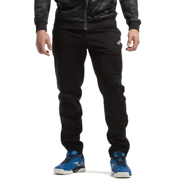 Pant y Tights Padel Hombre Joma Elba Pantalones  Black 100540.100