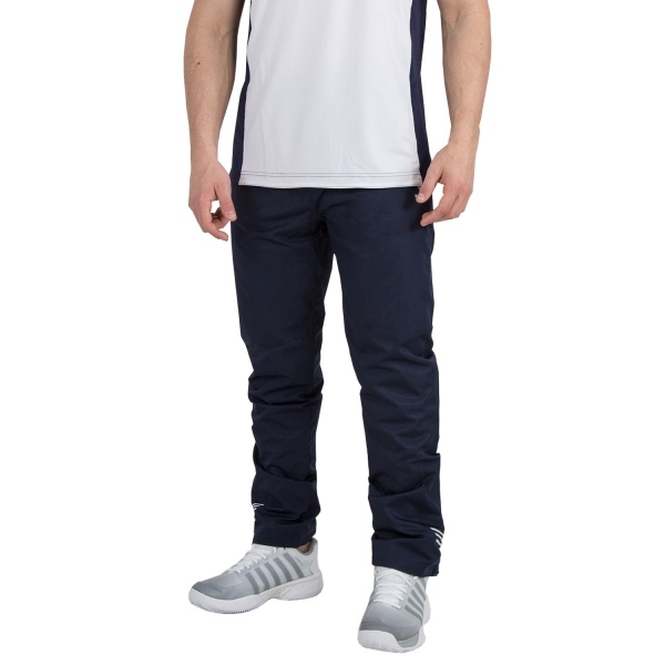 Men's Padel Pant and Tight KSwiss Hypercourt Tracksuit Pants  Navy/White 102361400