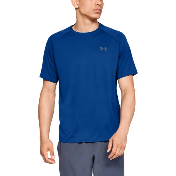Maglietta Padel Uomo Under Armour Tech 2.0 Maglietta  Blue 13264130400