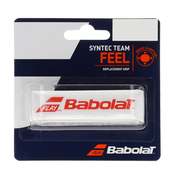 Padel Grip Babolat Syntec Team Grip  White/Red 670065149