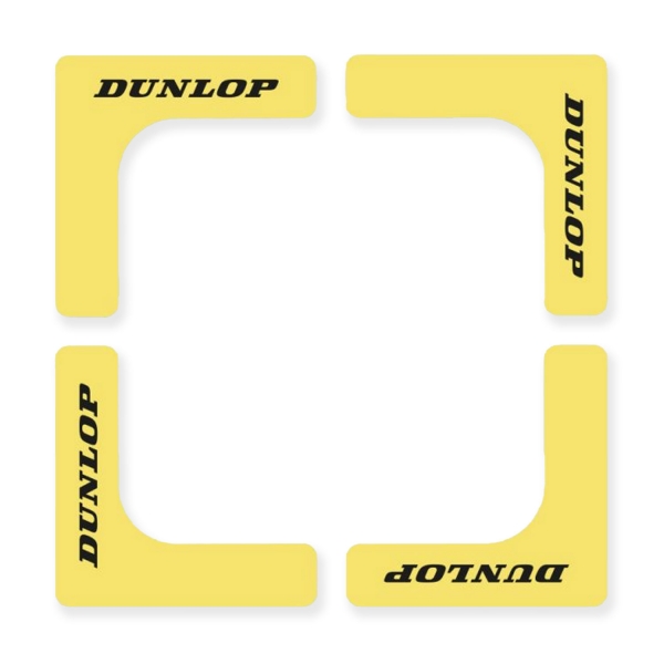 Court Accessories Dunlop Court Edges  Yellow 622222