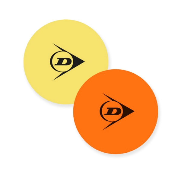 Court Accessories Dunlop Court Target  Yellow/Orange 622221