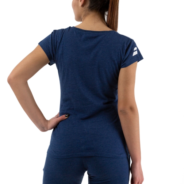Babolat Exercise T-Shirt - Estate Blue Heather