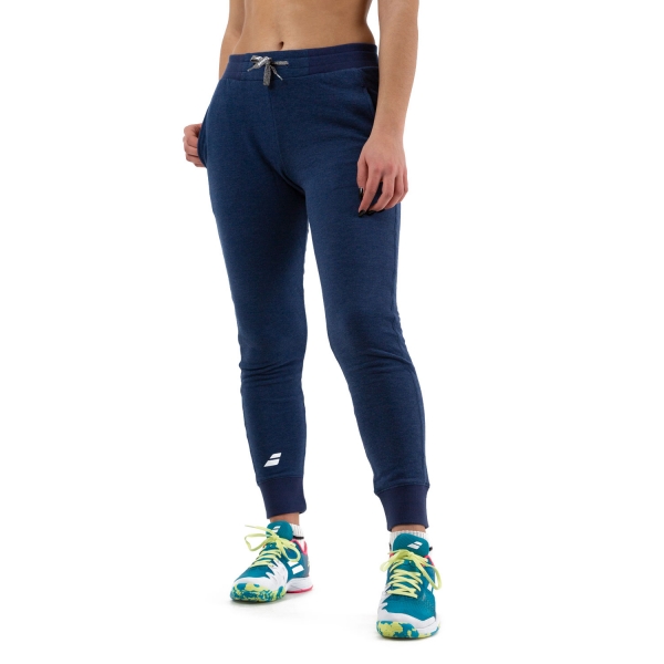 Pants y Tights Padel Mujer Babolat Exercise Pantalones  Estate Blue Heather 4WP11314005