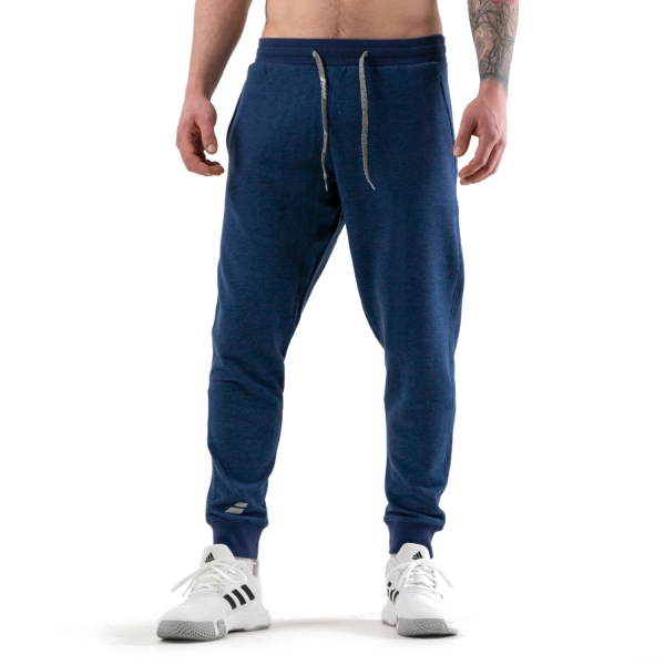 Pant y Tights Padel Hombre Babolat Exercise Pantalones  Estate Blue Heather 4MP11314005