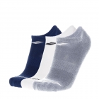 Babolat Tech x 3 Calze Bambini - White/Estate Blue/Grey Babolat Tech x 3 Calze Bambini - White/Estate Blue/Grey