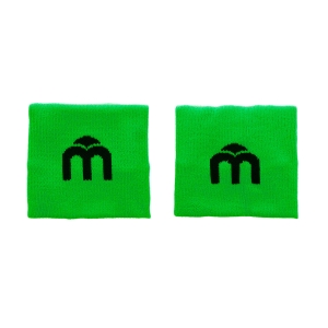 Muñequeras de Padel Mico Logo Munequeras Cortas  Verde Fluo AC 1111 122